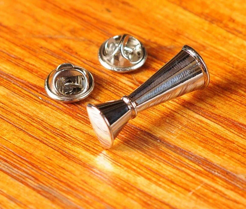 Bartender Personality Badge Brooch Shaker Pin Jigger Pins cocktail accessories