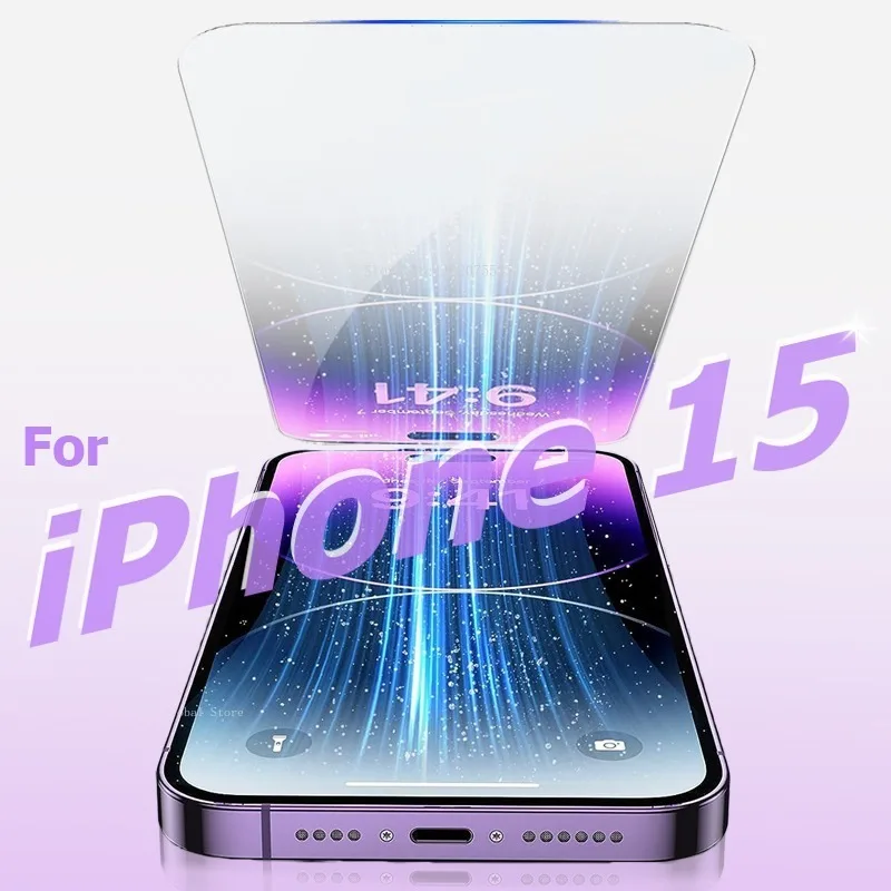 

Закаленное стекло 9H для IPhone, защитная пленка для экрана IPhone 15 14 Pro Max 11 Pro 7 8Plus 12 13 Pro Mini XR XS Max, 3 шт.