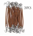 Brown 20pcs