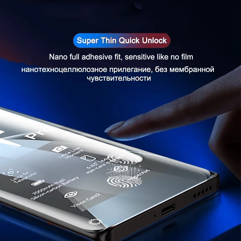 5-Pack Hydrogel Screen Protector Film Set