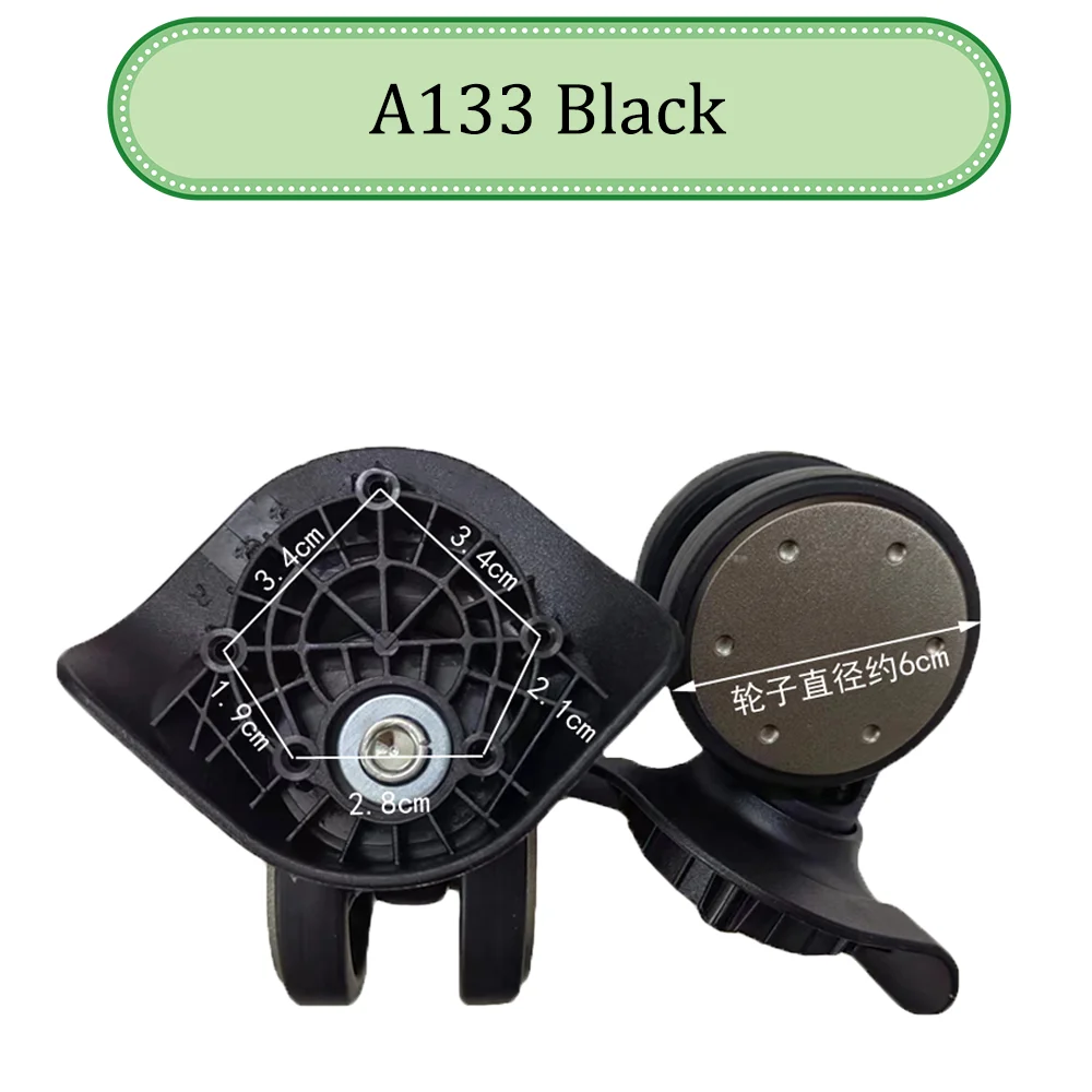 Suitable For Hongsheng A133 Universal Wheel Trolley Case Wheel Replacement Luggage Pulley Sliding Casters wear-resistant Repair