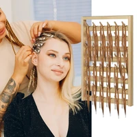 Braiding Hair Rack Stand Hair Stylist Wooden Thread Holder for Sewing Machine Thread Rack for Sewing Organizer Dropshipping 1