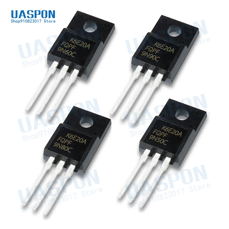 5pcs Fqpf9n90c To-220f 9n90 Fqpf9n90 Mos Fet 9a 900v Fqp9n90c Fqpf9n60c ...