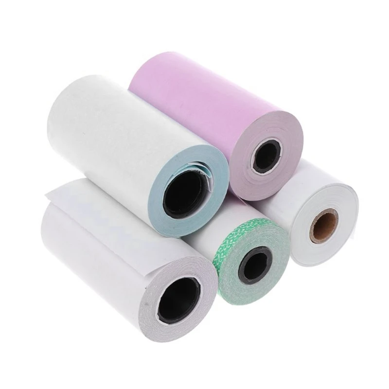 

Photo Paper Mini Printable Sticker Roll Thermal Printers Clear Printing Smudge-P