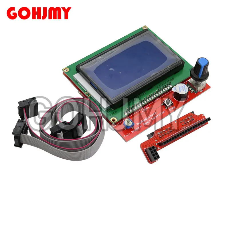 Reprap Keypad 1 Pcs LCD Display 3D Printer Reprap Smart Controller Reprap Ramps 1.4 ...