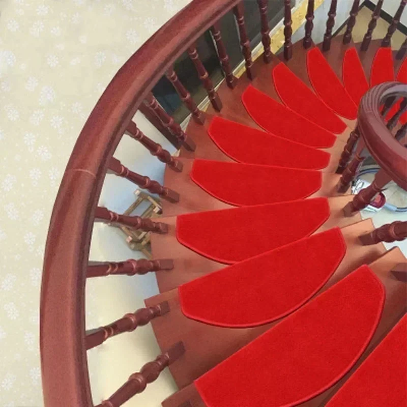 Simple New Anti Slip Self-adhesive Carpet For Stairs Step Pad For Household Stairs Protective Cover Pad 65CM * 24cm