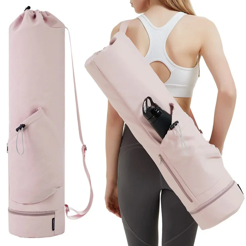 Multi Functional Yoga Mat Bag with Water Bottle Pocket