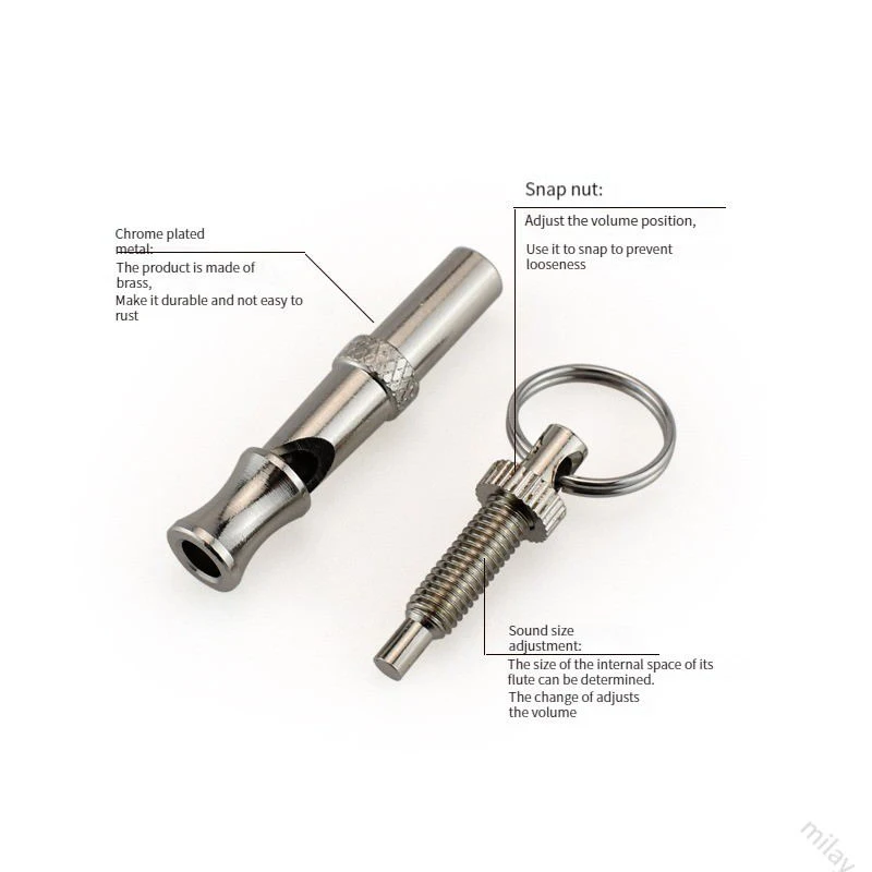 Dog Whistle To Stop Barking Bark Control for Dogs Training Deterrent Whistle Adjustable Sound Dog Trainings Supplies dog whistle
