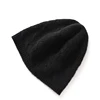 100% Merio Wool Fashion Beanies for Women Autumn Winter Fashion Hollow Out Soft Warm Wollen Skullies Cap Luxury Cashmere Bonnet 4