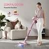 Homeika Cordless Vacuum Cleaner, 300W 23KPa Lightweight Stick Vacuum with 48mins Runtime Battery, 3 Suction 2