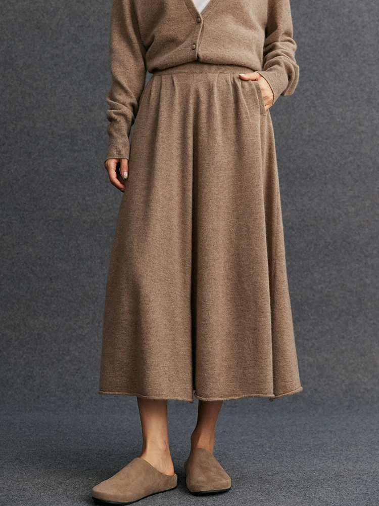 Cashmere Skirt Styling 5