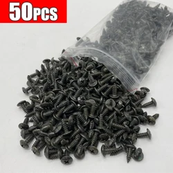 Durable Anti-Rust Car Fastener & Screw Set for Fender and Bumper Protection (50pcs Screws)