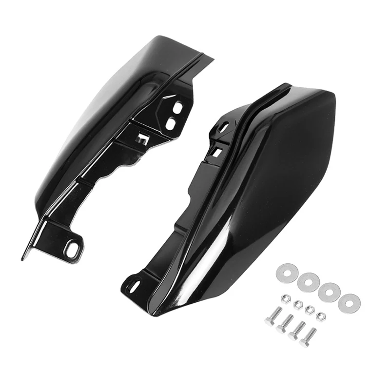 

Motorcycle Gloss Black Shield Air Heat Deflector Mid-Frame Air Deflector Trim Parts Fairing For Harley Modified Heat Shield