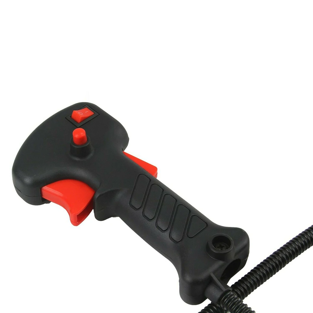 1Pc Trimmer Strimmer Switch Universal Throttle Cable Handle Brush Cutter Handlebar For Grass Trimmer Lawn Mower Accessories