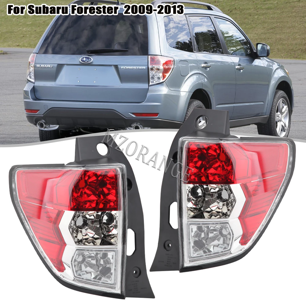 Luz trasera para Subaru Forester 2009-2013 versión estadounidense, lámpara reflectora de advertencia de señal de freno de trasera, accesorios para coche, izquierda y derecha - AliExpress