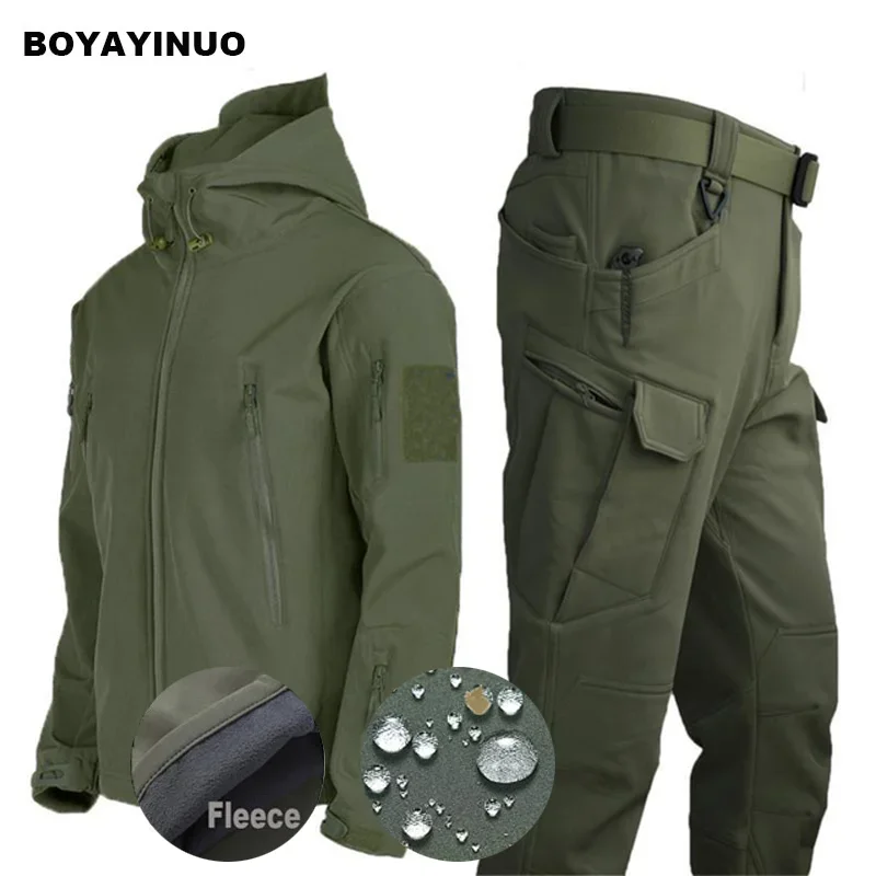 Men Tactical Softshell Jacket 1