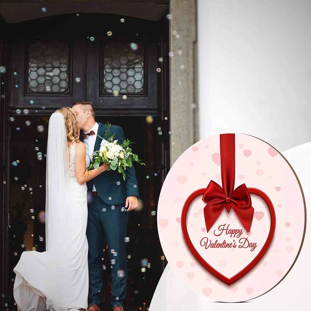 8pcs Wood Circle for Crafts Wood Circle Crafts Wooden Cutouts Wood Pieces Ornament Party Supplies Blank Plaque Round Wood Circle