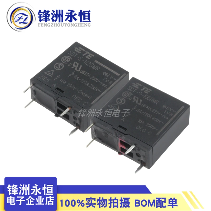 Te Tyco Relè Sdt-S-105Dmr Sdt-S-112Dmr Sdt-S-112Lmr 5A 10A 5Vdc Relè Di Potenza Originale Nuovo