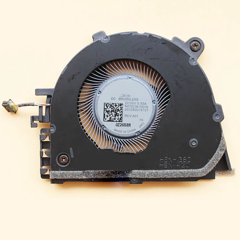 

NEW CPU cooling fan for HP EliteBook x360 830 G7 G8 HSN-I42C I38C M03868-001 6033B0078101 ND75C38 -19G16