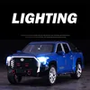 1/32 Tundra Alloy Pickup Car Model Diecast & Toy Metal Off-Road Vehicles Car Model Simulation Sound and Light Childrens Toy Gift 5