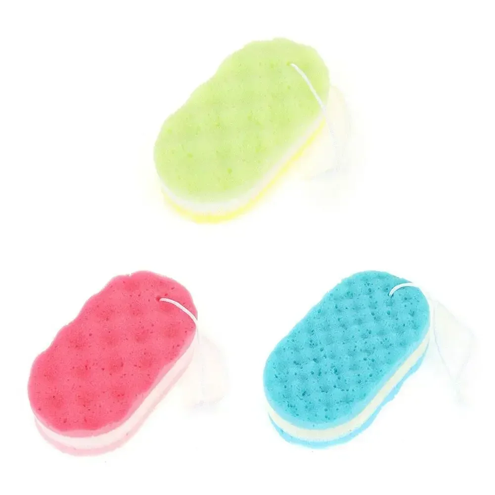 Description Picture 4 of itemThree-layer Wave Bath Sponge Exfoliating Body Brush Shower Skin Clean Massage Cleaning Shower Brush Skin Remover Bath Supplies
