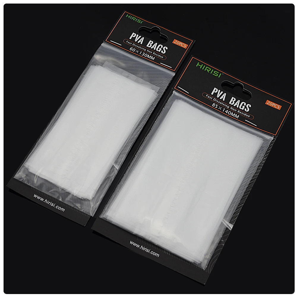 Description Picture 2 of item20 piece Carp Fishing PVA Bags for Fishing Tackle Accessories Size 60*130 85*140 70*200