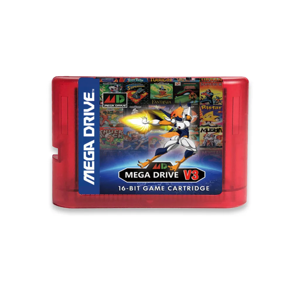 MegaDrive Genesis Ultimate 3000-in-1 Retro Gaming Cartridge