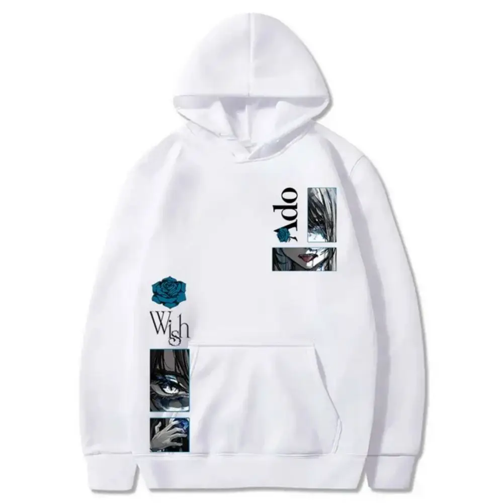 thumbnail image 1 of Sudadera con capucha Ado Face Merch The First World Tour de invierno para hombre y mujer, unisex, informal, de manga larga, ropa de calle con capucha, 1 of 5