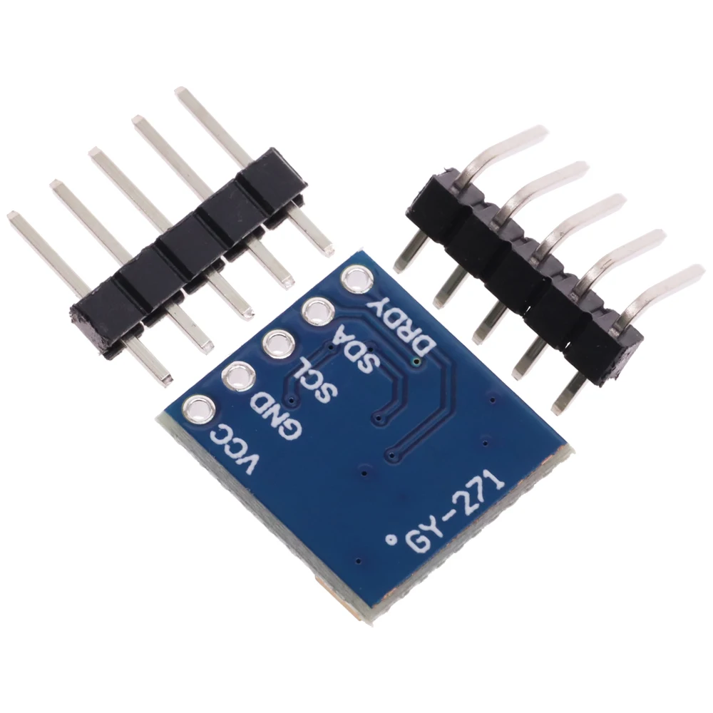 Shutao 10Pcs GY-271 QMC5883L 3-5V IIC Triple Axis Compass Magnetic Sensor Module Electronic Compass Module For Arduino - View #2