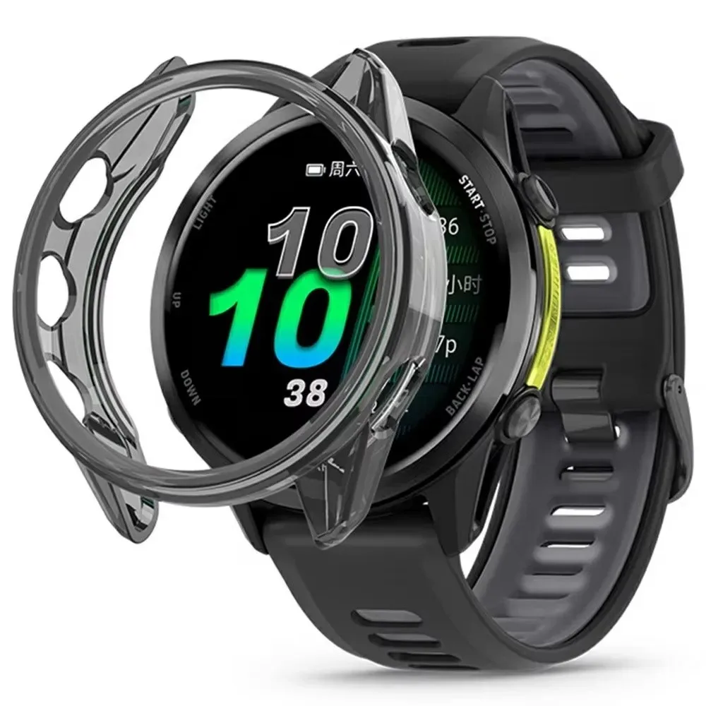 Garmin Forerunner TPU Protective Cover - Soft Screen Protection Frame