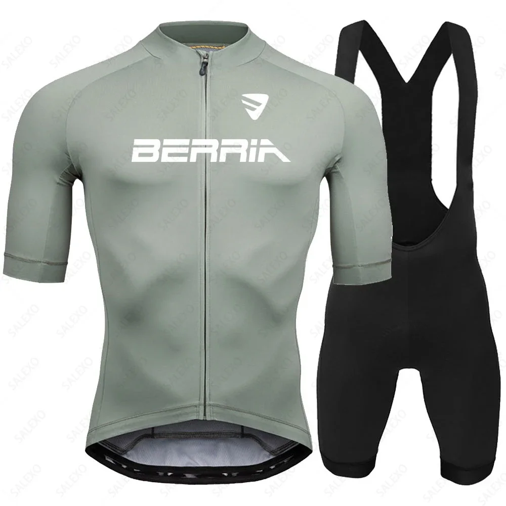 BERRIA Cycling Set Summer Men Cycling Jersey Short Sleeve Bicycle Clothing Kit Mtb Bike Wear Ropa Maillot Ciclismo cycling jersey cycling shirt cycling suit cycling jersey set