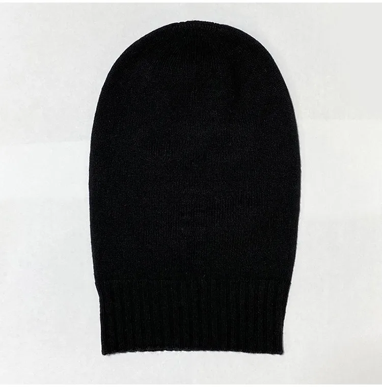 Y2K Ästhetische Gestrickte Sturmhaube Maske Für Männer Und Frauen Punk Rock Stil Warme Hip Hop Beanie Hut – Detail 2