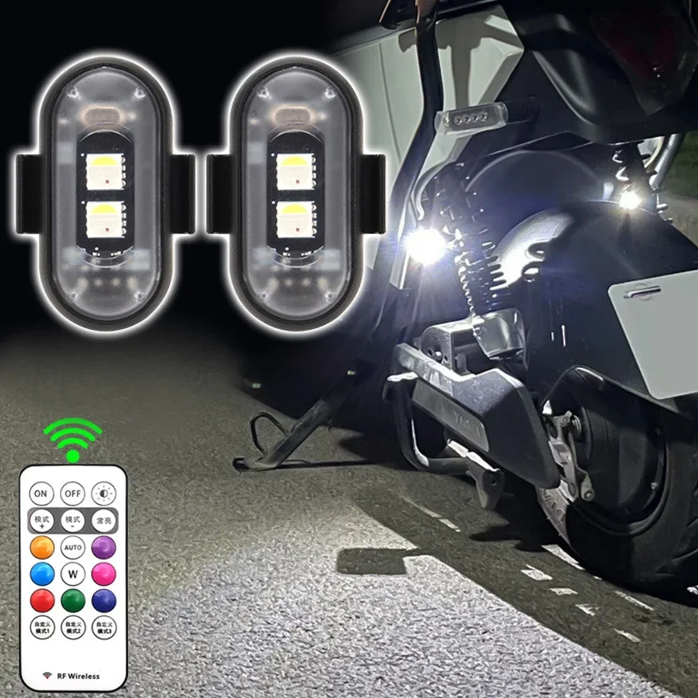 Lampe de Sécurité LED 8 Couleurs - Lot de 2/4/6