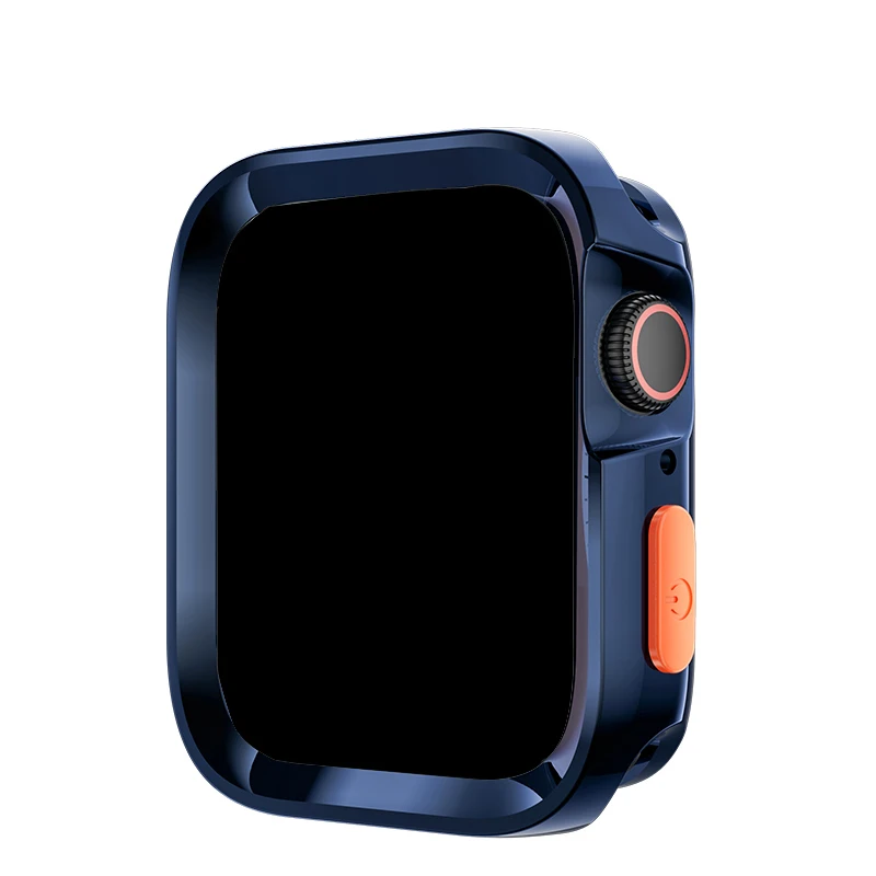 Durable Soft TPU Protective Apple Watch Case - Anti-Drop Bumper Cover