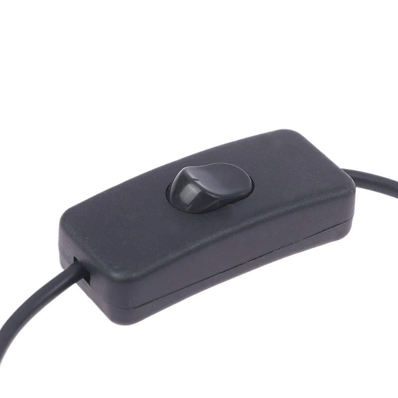 1pc USB Switch Extension Cable Support Data Transmit And Power Supply With On/Off Power Switch For LED Strips, USB Devices