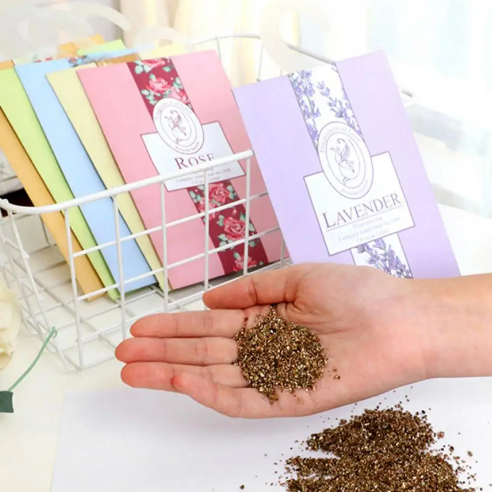 Air Freshener Hanging Natural Flower Smell Scents Sachet Fragrant Aromatherapy Bag for Wardrobe Drawer Closet