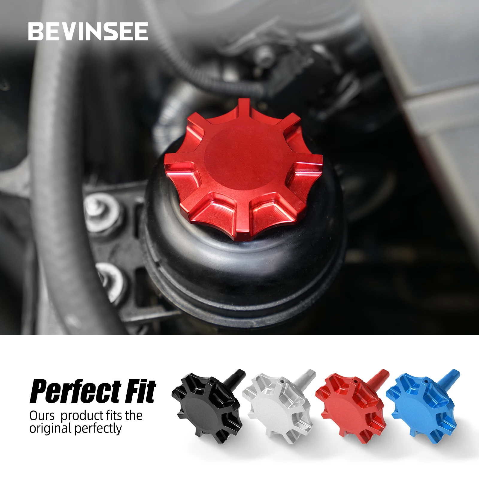 Power Steering Reservoir Cap for BMW E46 E90 E91 E36 E39 E60 E61 E87 X1 X3 X5 E53 Z3 Z4 E85 325i 328i 330i
