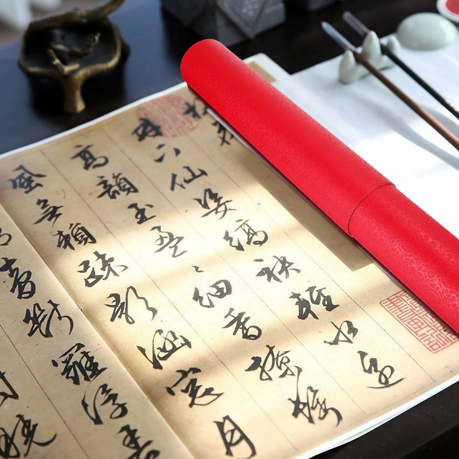 방수 및 자외선 차단 기능의 텔레스코픽 포스터 보관 튜브 (아트워크, 문서, 청사진, 지도, 초안, 우편물, 운송용)