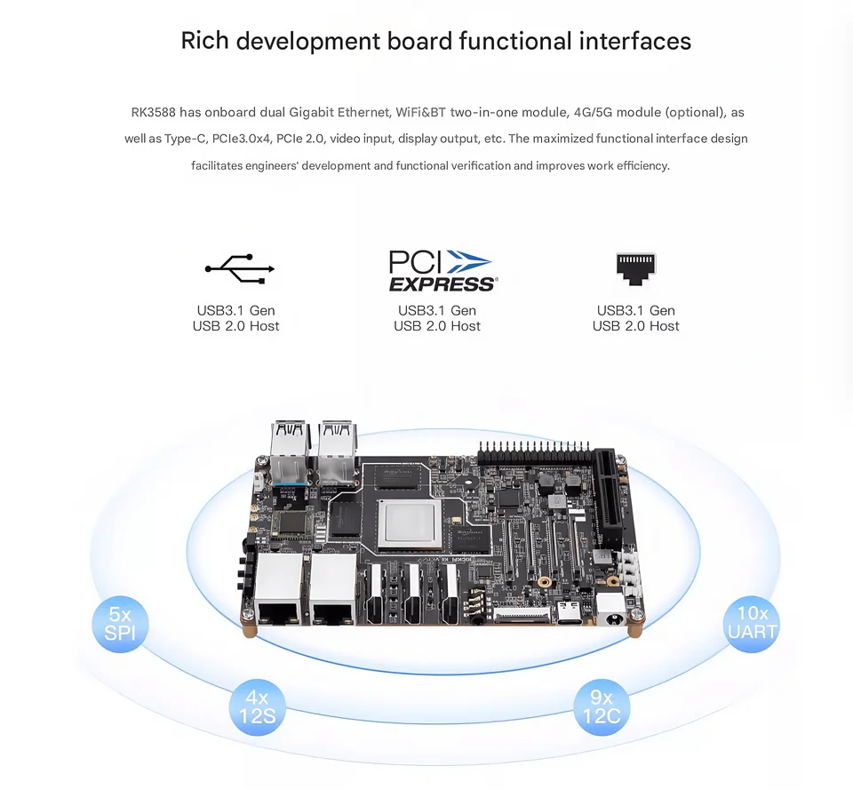 KICKPI K8 Rockchip RK3588 development board core board eight-core