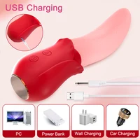 Zunge lecken Vibrator für Frauen Blowjob Simulation Wackeln weiche Silikon Klitoris Nippel Vibrator weibliche Masturbation Sexspielzeug 6