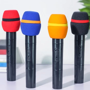 Artificial Handheld Microphone Simulation Fake Mic Prop Toy 48 Tube 5