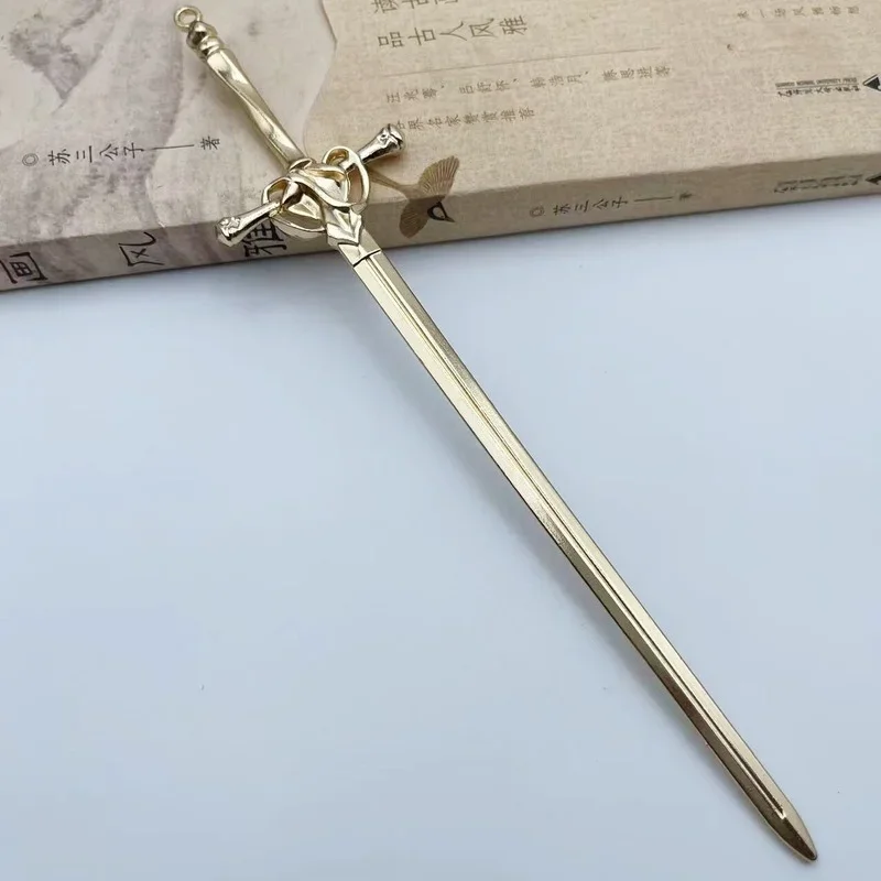 Hair Accessory Punk Metal Sword Hairpin Chinese Simple Hair Sticks For Women DIY Hairstyle Design Tools Accessories