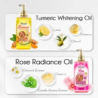 AILKE Huile corporelle blanchissante, hydratante, nourrissante, éclaircissante, peau lisse, réduit les taches foncées, pour tous les types de peau, 300 ml 2