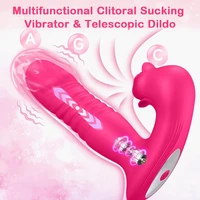 APP Rose Schub Vibrator Starke Saugen Weibliche Tragbare G-punkt Klitoris Stimulator Weibliche Spielzeug Klitoris Masturbator Dildo Sex Spielzeug 2