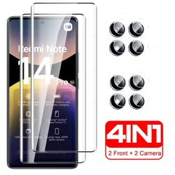 Premium 4 - in - 1 3D Curved Tempered Glass Screen and Lens Protector Set - RedmiNote15 4G (4in1 2front 2 lens)