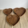 Imitation Rattan Fruit Basket Sundry Storage Basket Hand-Woven Storage Box Home Storage Supplies Tabletop Display Rattan Basket 2