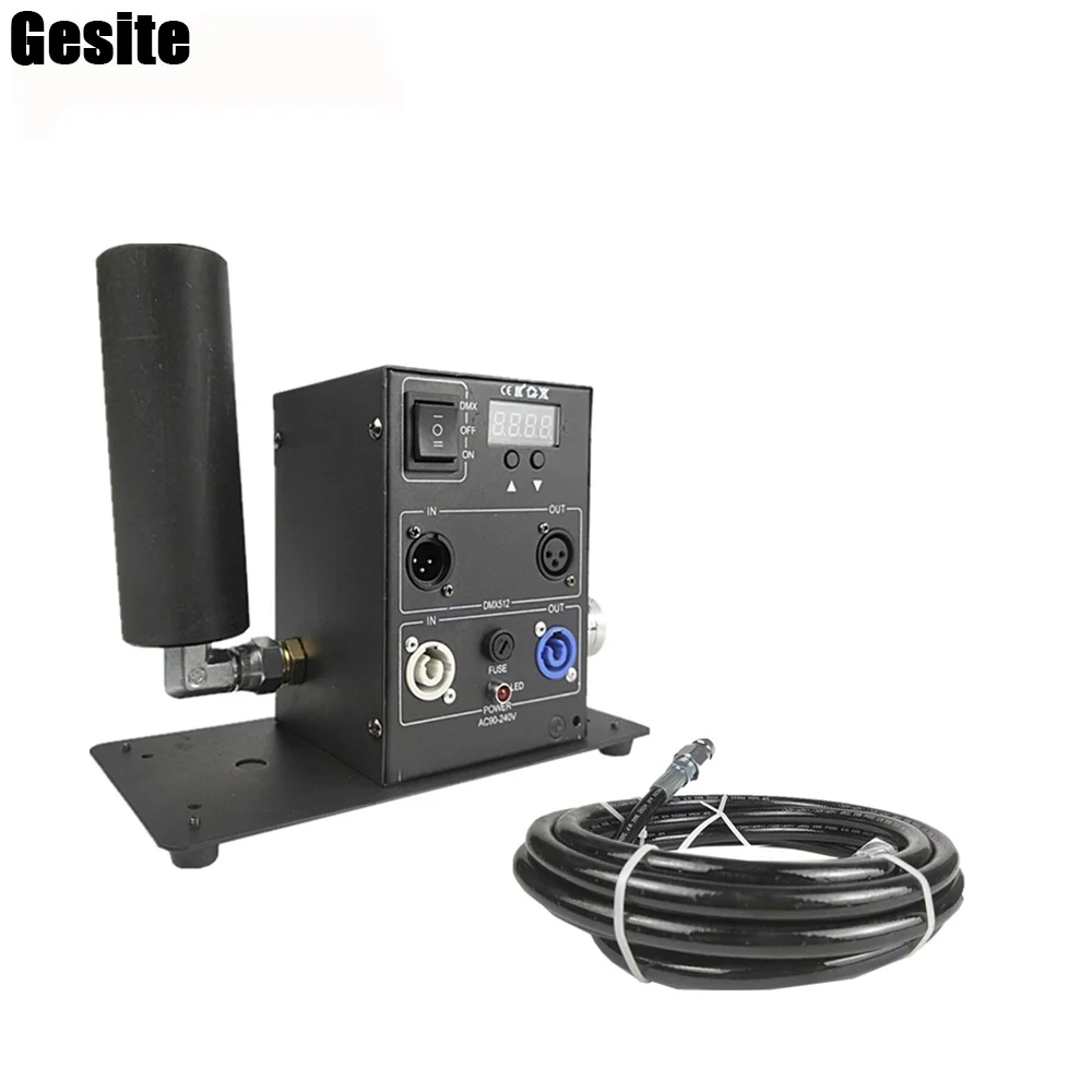 

1 шт./лот Одна Головка DMX 512 станок Co2 Jet, дымовые машины, пушка для спецэффектов