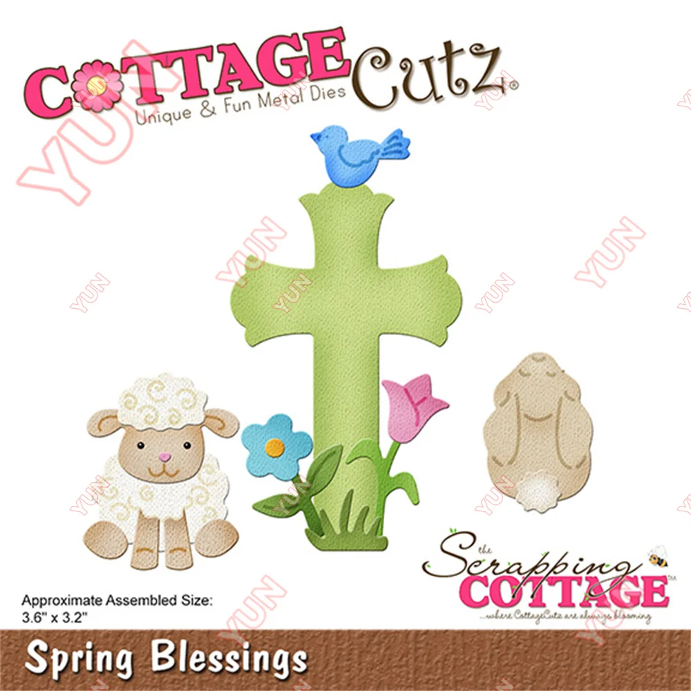 

New Goat Greeting Metal Cutting Mold Craft Decoration Embossed Template Diy Greeting Card Handmade 2023