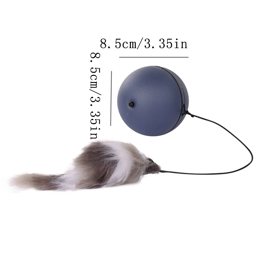 전기 고양이 티저 볼, 고양이 장난감 공 1 개-Freehip.co.kr
