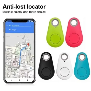 Mini GPS Locator Anti-Lost Alarm Wallet Keychain Smart Tag Bluetooth Tracer Keychain Dog Pet Car Tracker Key Finder Accessories 1